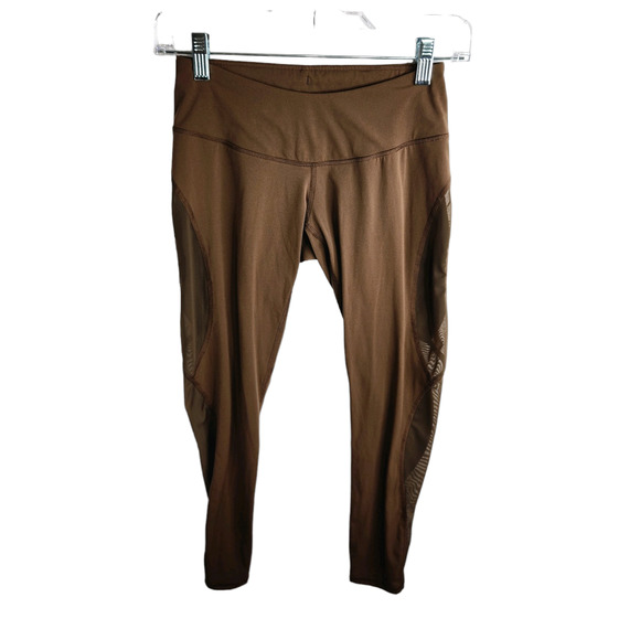Wit Fitness Sigmundsdottir Low Rise Mesh 7/8 Legging Brownie Women's XS - Picture 3 of 8
